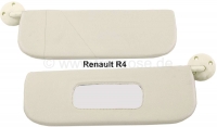 renault zonneklep binnenspiegel r4 links kleur beige geschikt voor P88031 - Bild 1